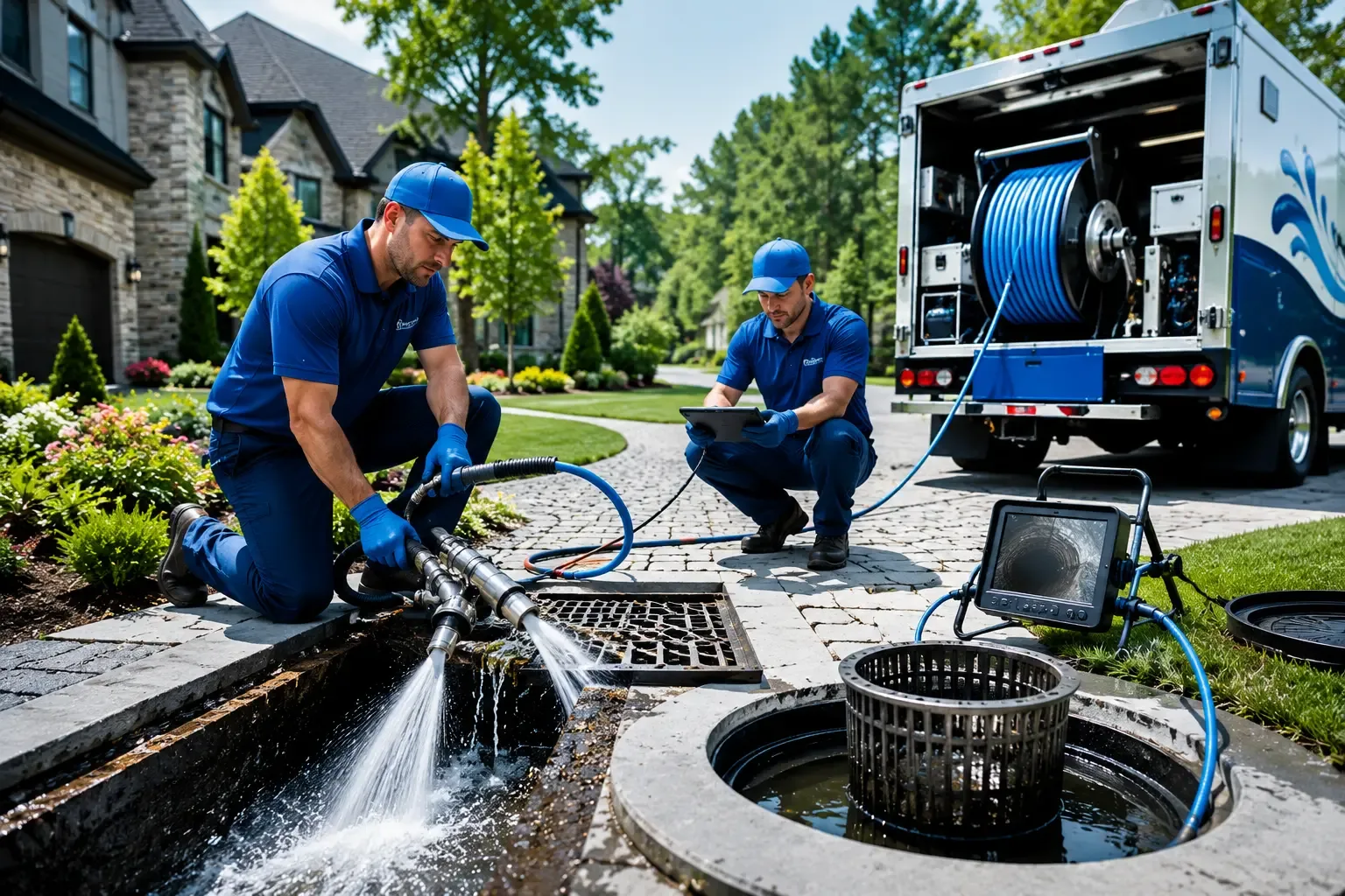 Local outdoor drain cleaning professionals in Sauk City, WI