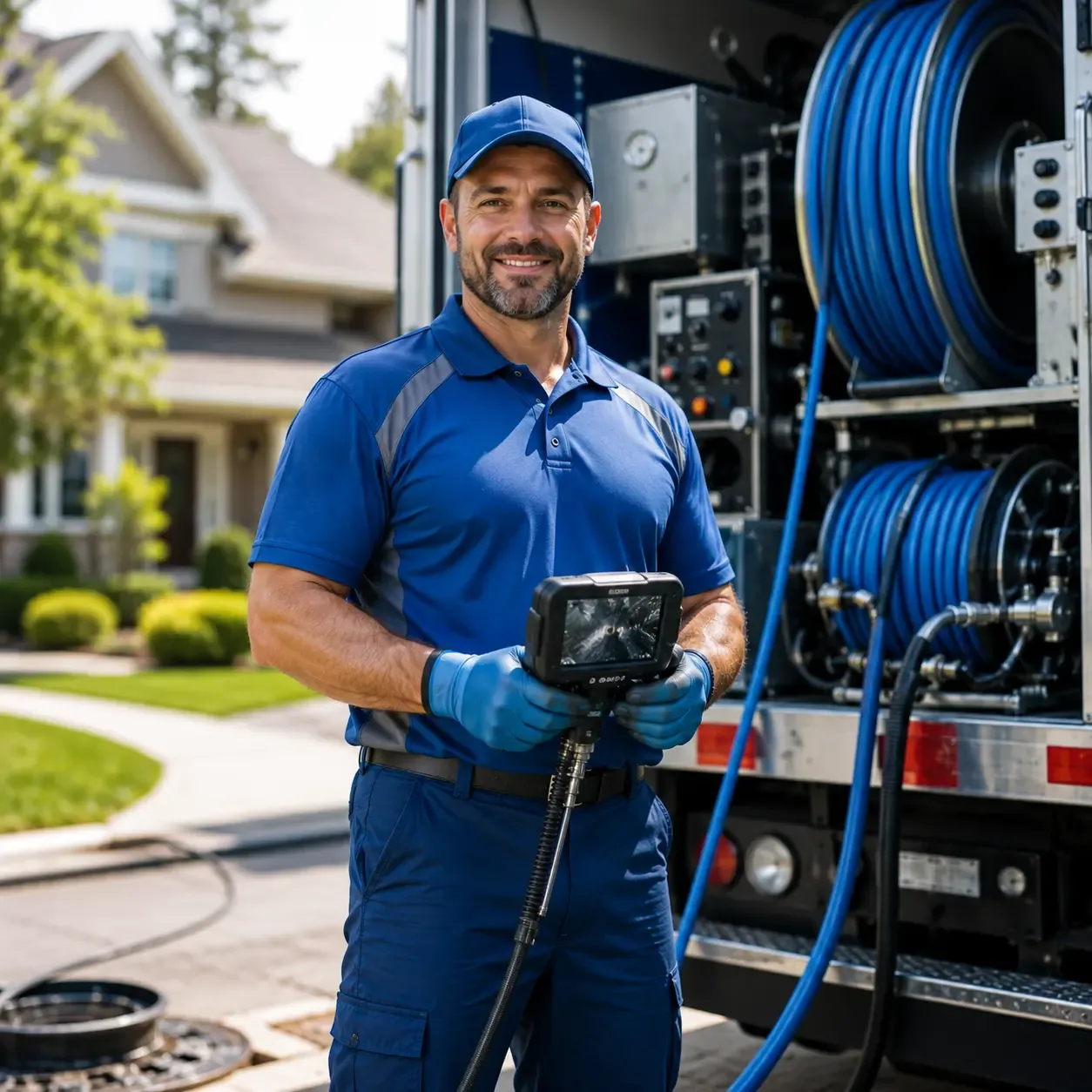 Local outdoor drain cleaning specialists in Sauk City, WI